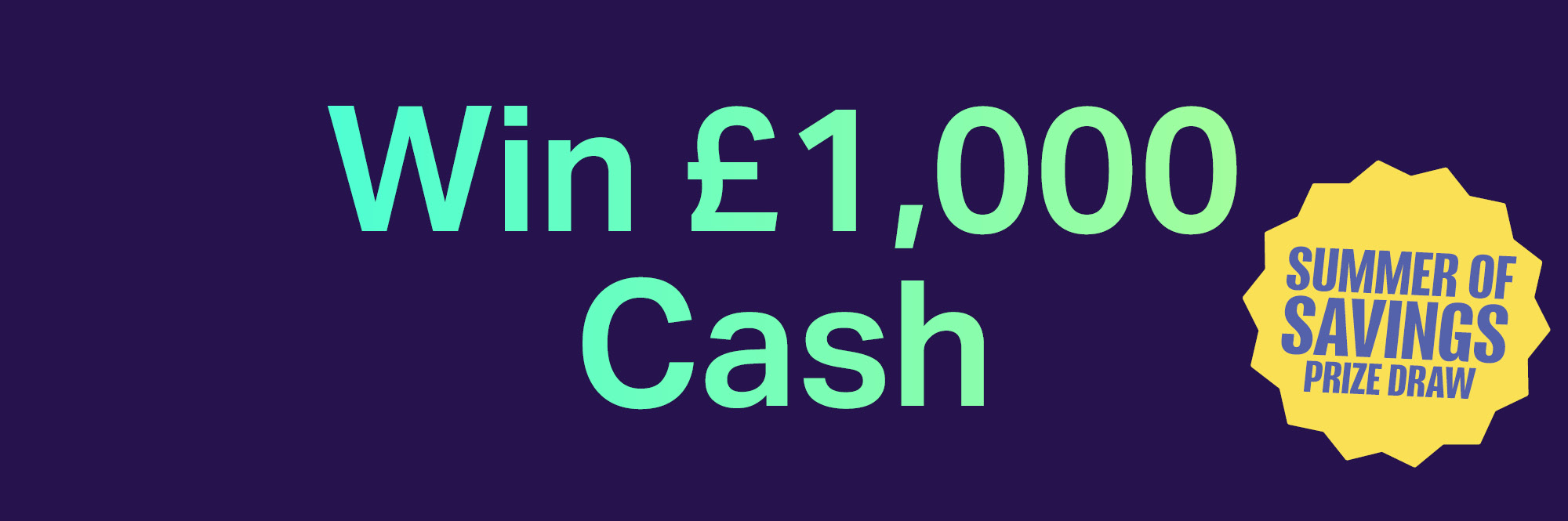 YSO Summer VAT Savings Prize Draw Pop Ups5