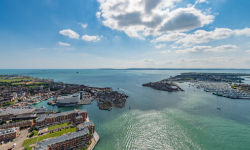 View from the top of Spinnaker Tower