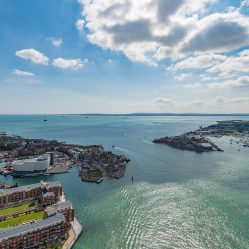 View from the top of Spinnaker Tower