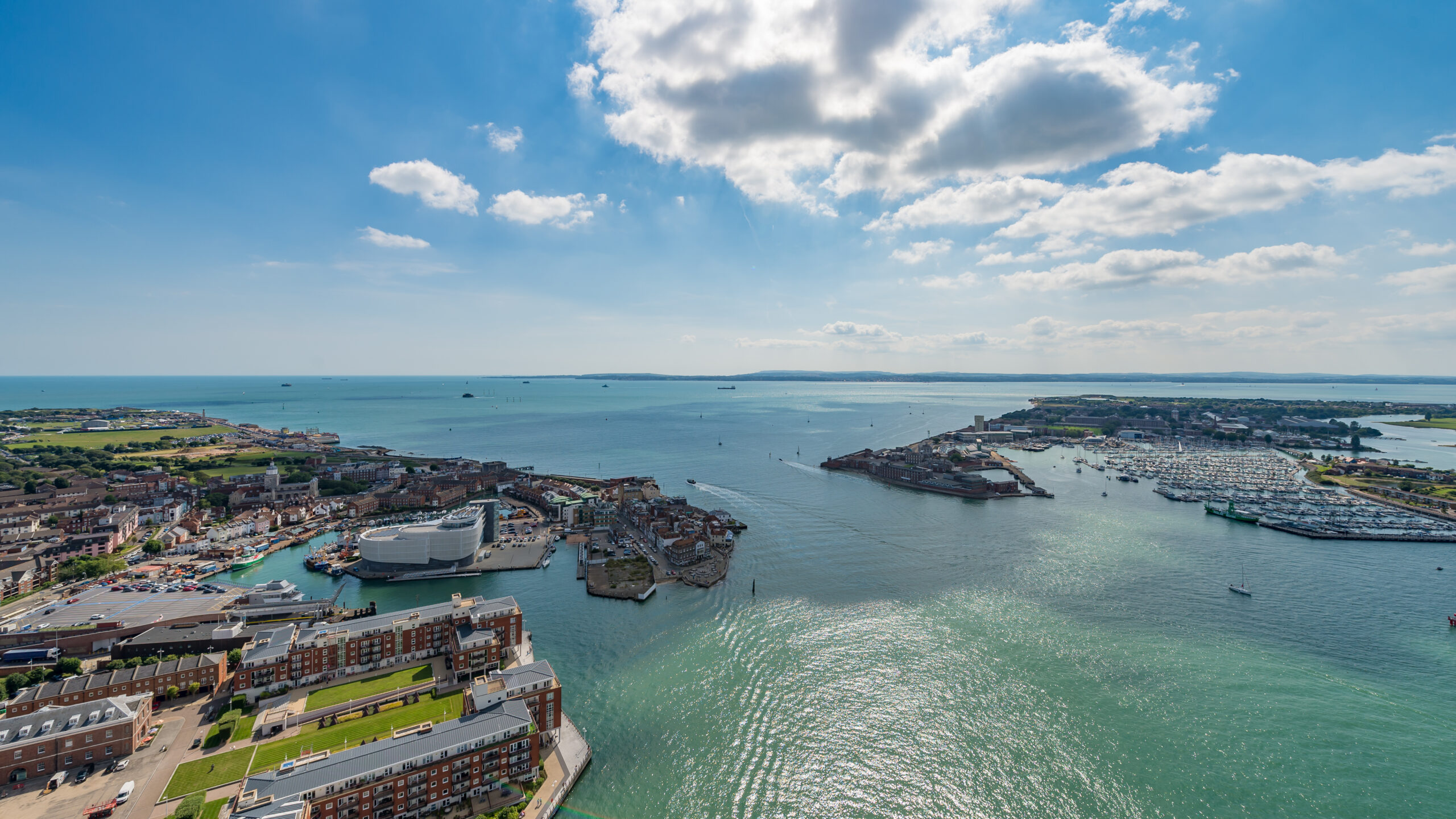 View from the top of Spinnaker Tower