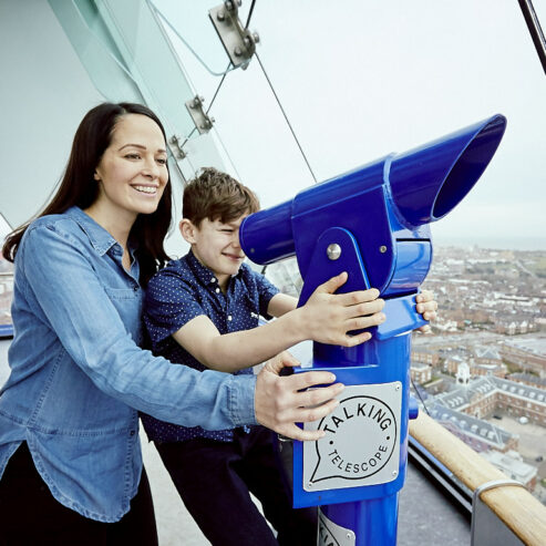 Telescope View from Spinnaker Tower