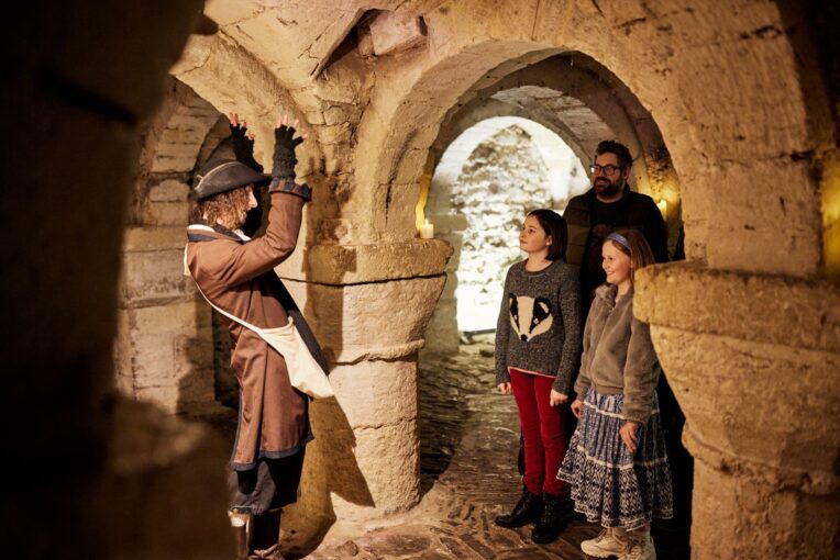 Guest on a tour at Oxford Castle & Prison