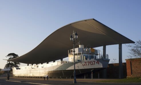 D-Day Story museum LCT7074 Landing Craft