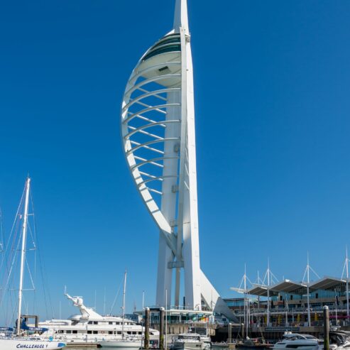 Spinnaker Tower and Gunwharf Marina