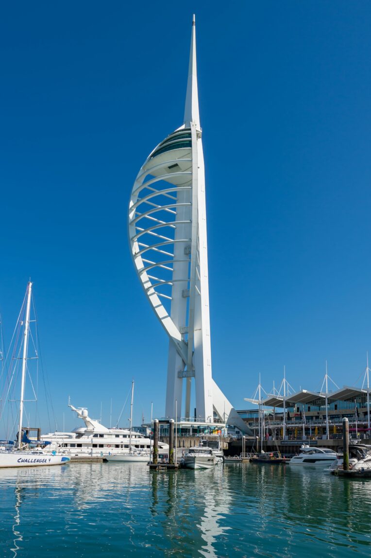 Spinnaker Tower and Gunwharf Marina