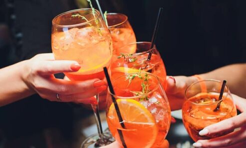 Cheers, Sky Bar at Spinnaker Tower