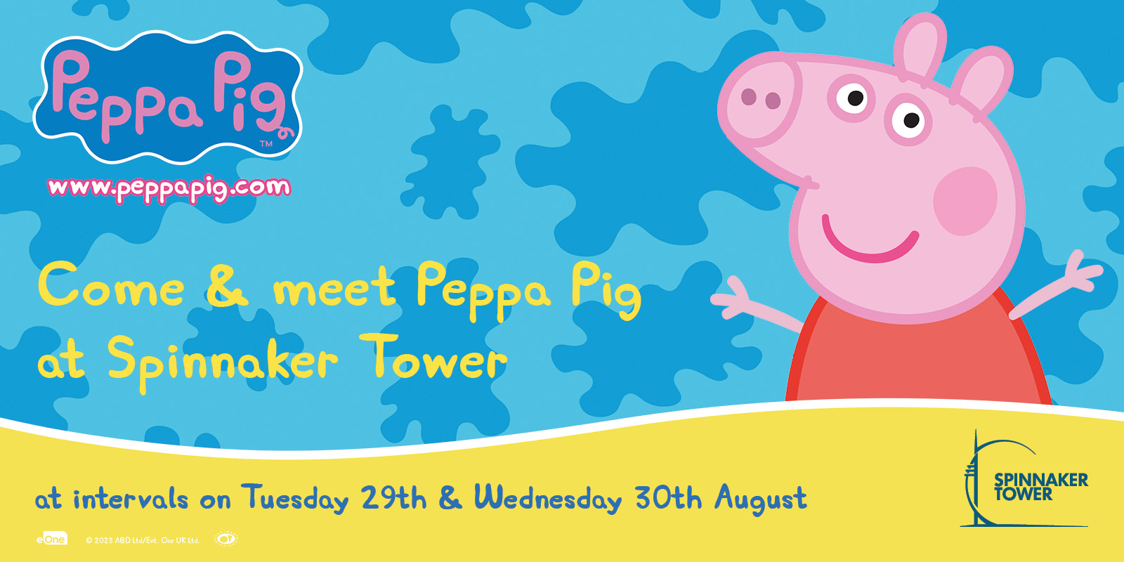 Meet Peppa Pig - Spinnaker Tower